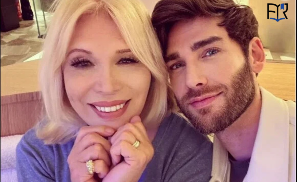 Amanda Lear et son fils