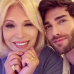 Amanda Lear et son fils