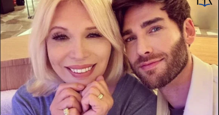 Amanda Lear et son fils