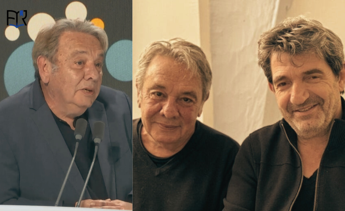 Jean Guidoni et son compagnon